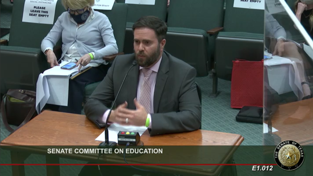 Texas Senate Education Committee hears virtual school voucher bill