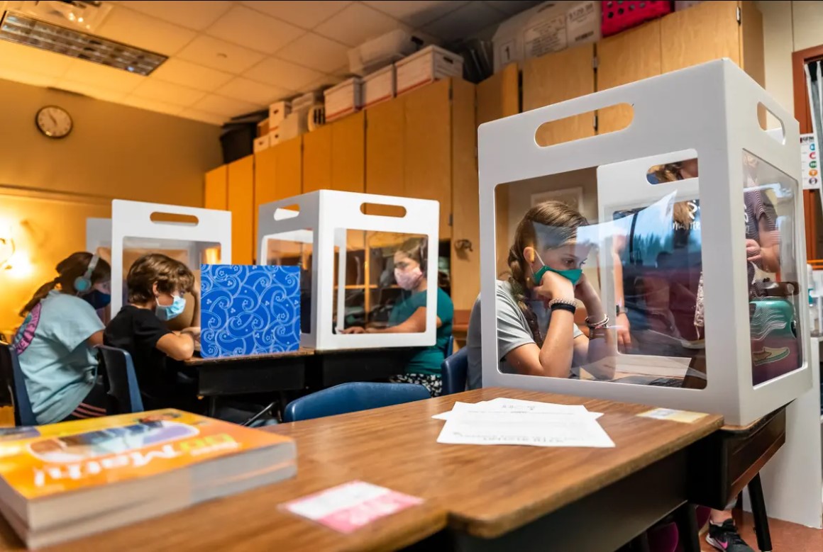 From The Texas Tribune: Texas' ban on school mask mandates draws federal investigation for possibly violating the rights of students with disabilities